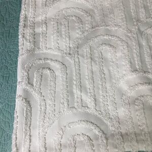 UGG White Fabric with Subtle Texture pillow Sham